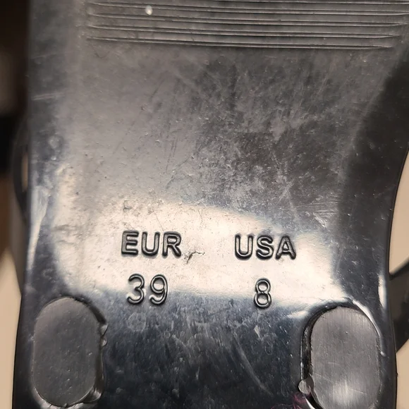 Jeffrey Campbell Sugary Big Bow jelly flip flop thong sandals size 8 - Picture 10 of 11